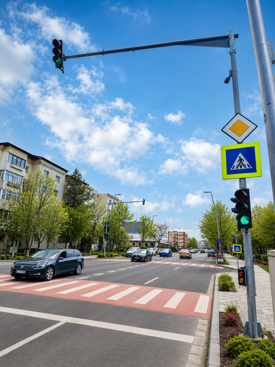 Municipiul Bacau – Sistem de management al traficului pentru prioritizarea coridoarelor de transport public local si a deplasarilor cu bicicleta